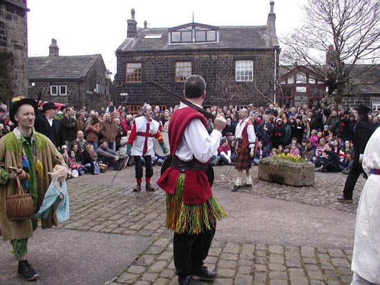 Pace egging a mummer play