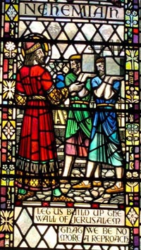 Bath Abbey Stained Glass
