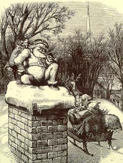 Harper's Weekly Santa 1874
