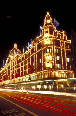 Harrods at
Christmas