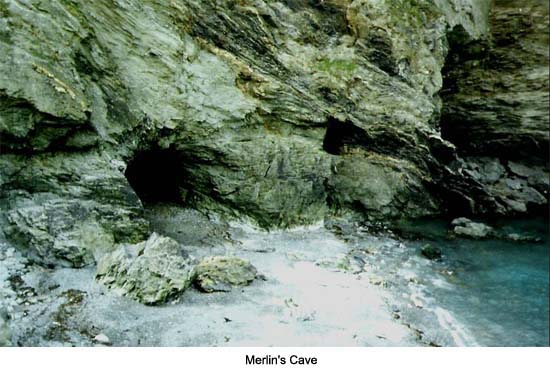 Merlin's Cave Tintagel