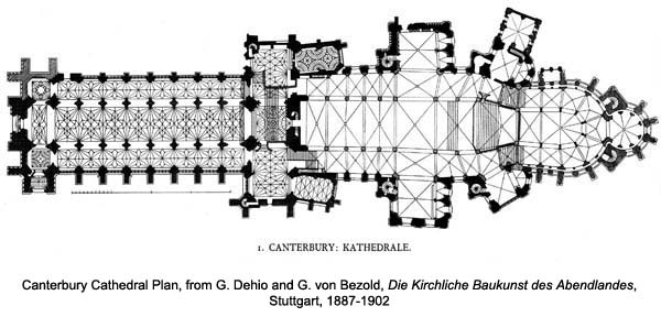 Canterbury
Cathedral Floor Plan