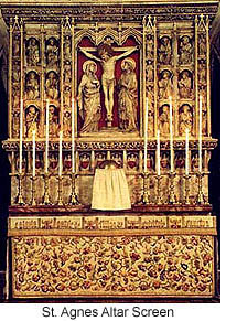 St Agnes Liverpool Altar Screen