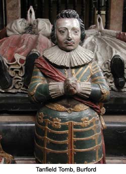 Tanfield Tomb, Burford Church