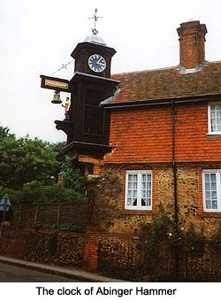 Abinger Hammer Clock