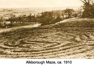 Alkborough turf maze