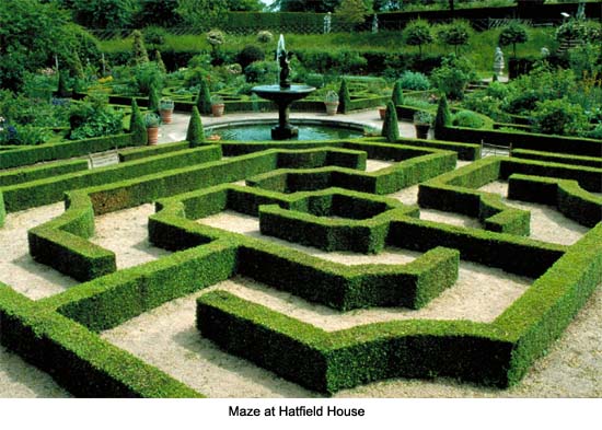 Hatfield House Maze