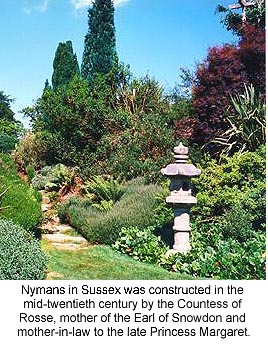 Nymans Japanese Garden Sussex