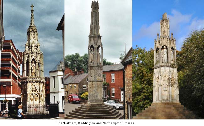 Waltham, Geddington and Northampton Crosses
