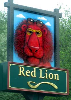 Pub Sign: The Red Lion