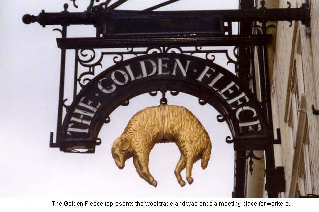 Golden Fleece Pub Sign