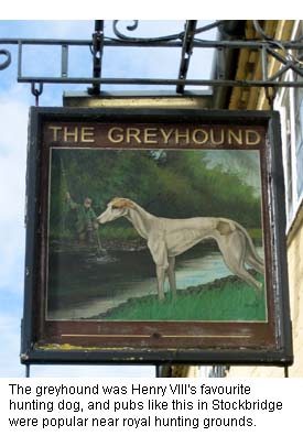 Greyhound Pub Sign