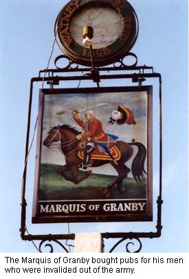 Marquis of Granby Pub Sign