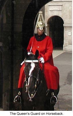 Queen's Guard on Horseback