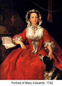 Hogarth Portrait of Mary Edwards
