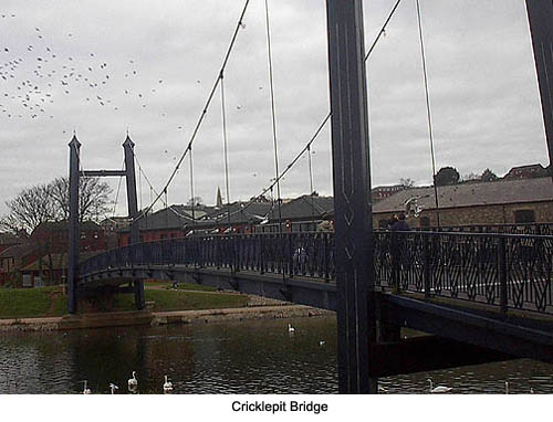 Cricklepit Bridge
Exeter