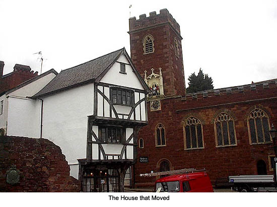 The House that Moved,
Exeter
