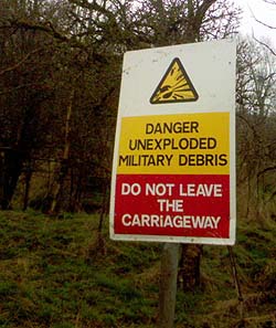 Danger Sign Imber