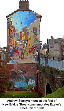 Andrew Stacey Mural Exeter