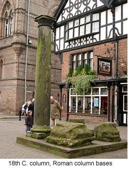 Roman column in Chester