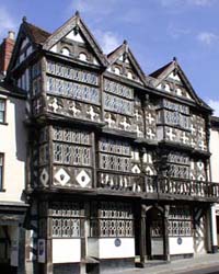 Half-timbered building, Ludlow