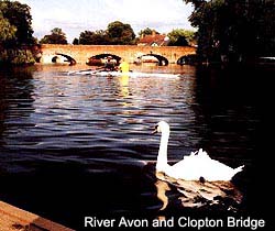 River Avon and Clopton Bridge