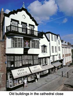 Exeter Cathedral Close