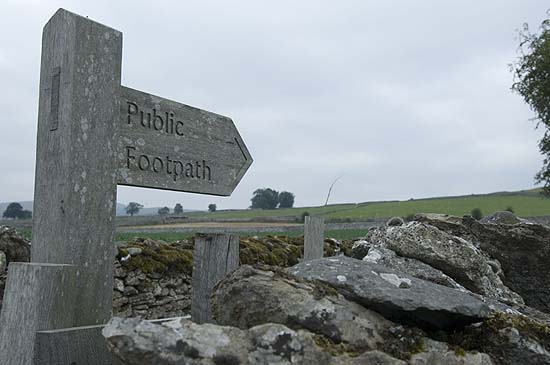 Public Footpath Signpost