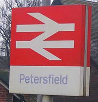 Train Station Sign