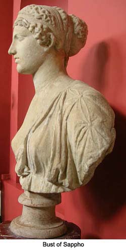 Sappho Statue
