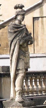Statue of Roman Emperor, Bath
