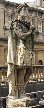 Statue of Roman Emperor, Bath
