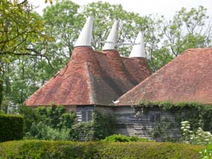 Oasts at Great Dixter